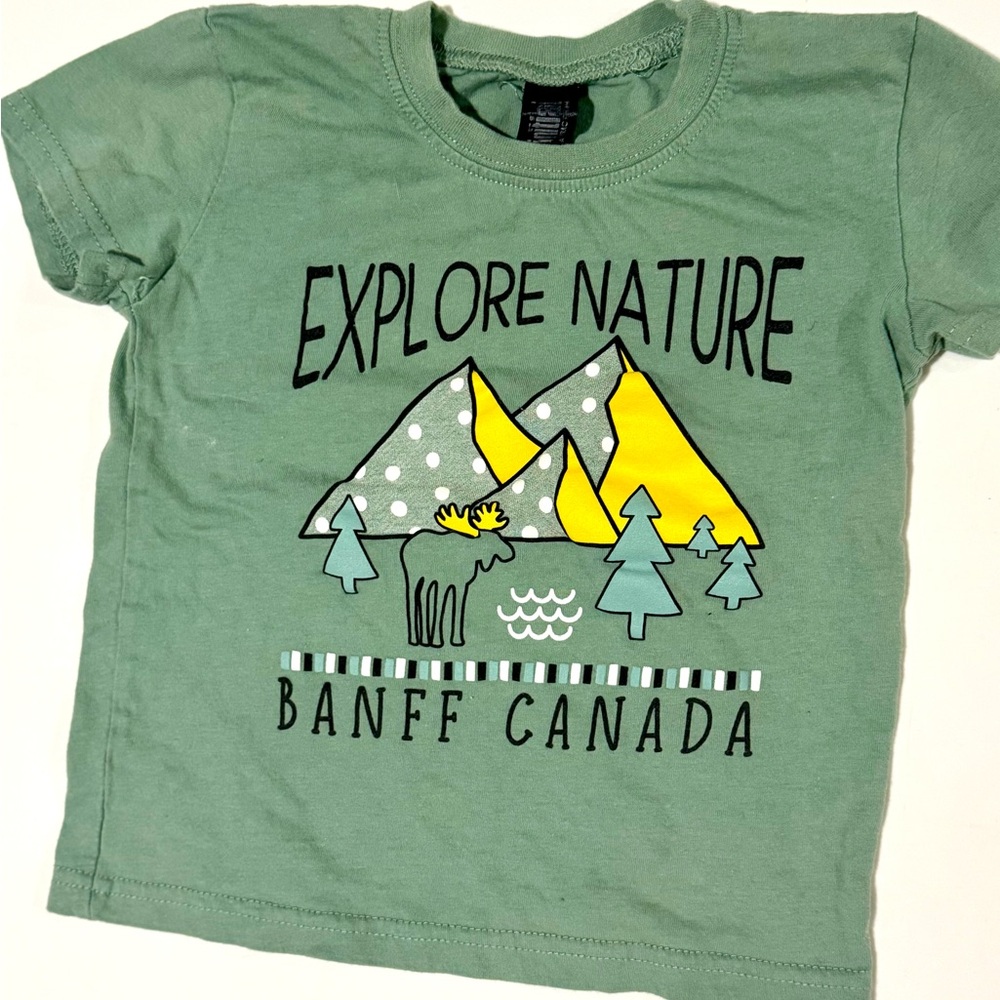 Explore Nature Kids T-Shirt - Green